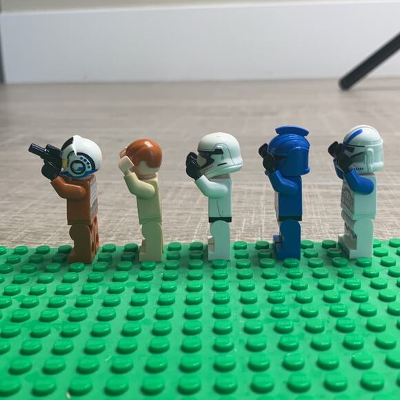 LEGO Star Wars Minifigure Lot Obi Wan Kenobi Stormtrooper Mandalorian Clone BB8 - Picture 7 of 12